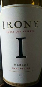 Irony Small Lot Reserve Merlot 2011